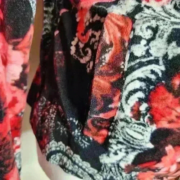 Onque Casual women's soft terry zip up lightweight jacket size petite medium - Picture 5 of 7